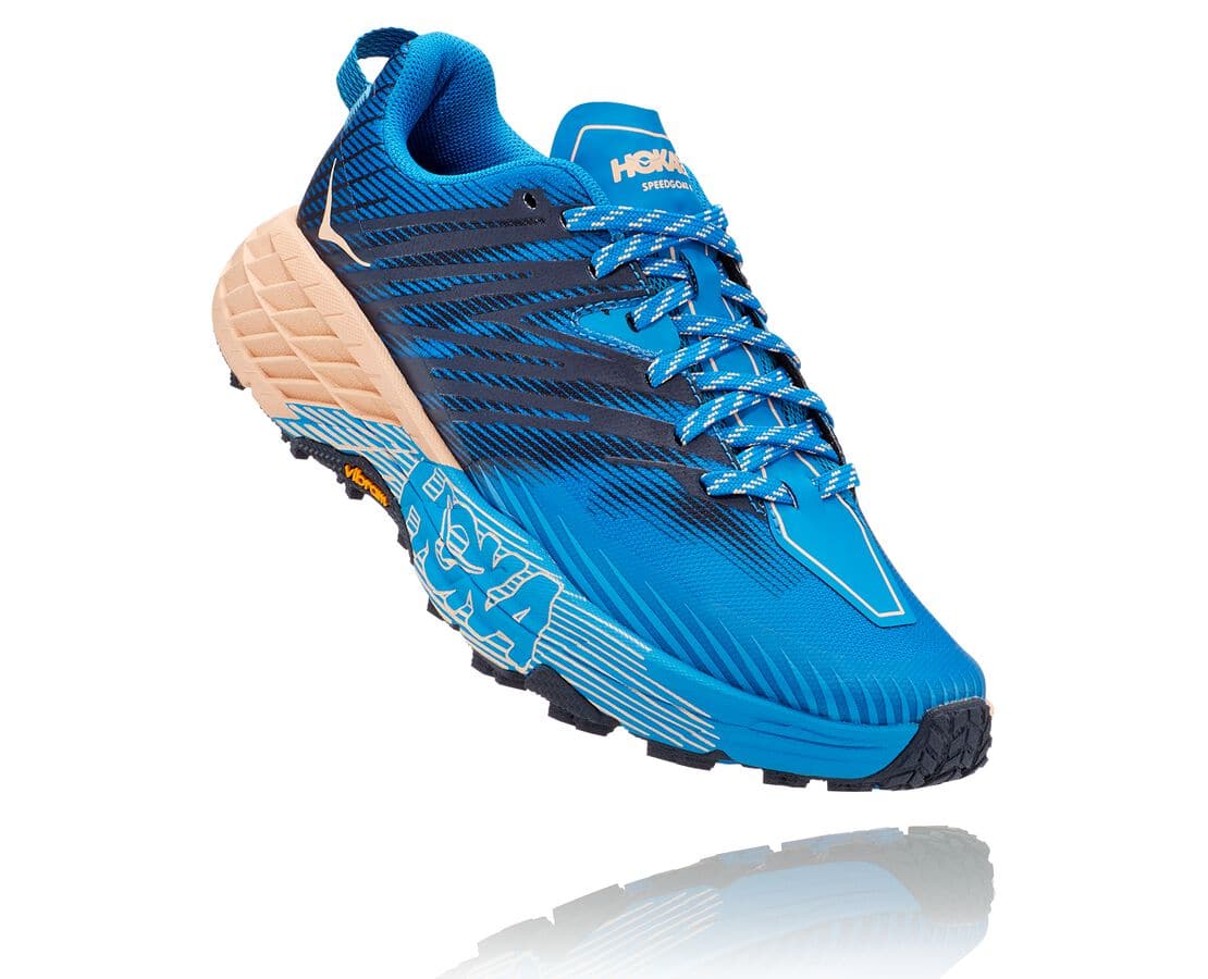 Pantofi Alergare Trail Hoka One One Speedgoat 4 Dama - Indigo / Cais | Romania ROEK90738